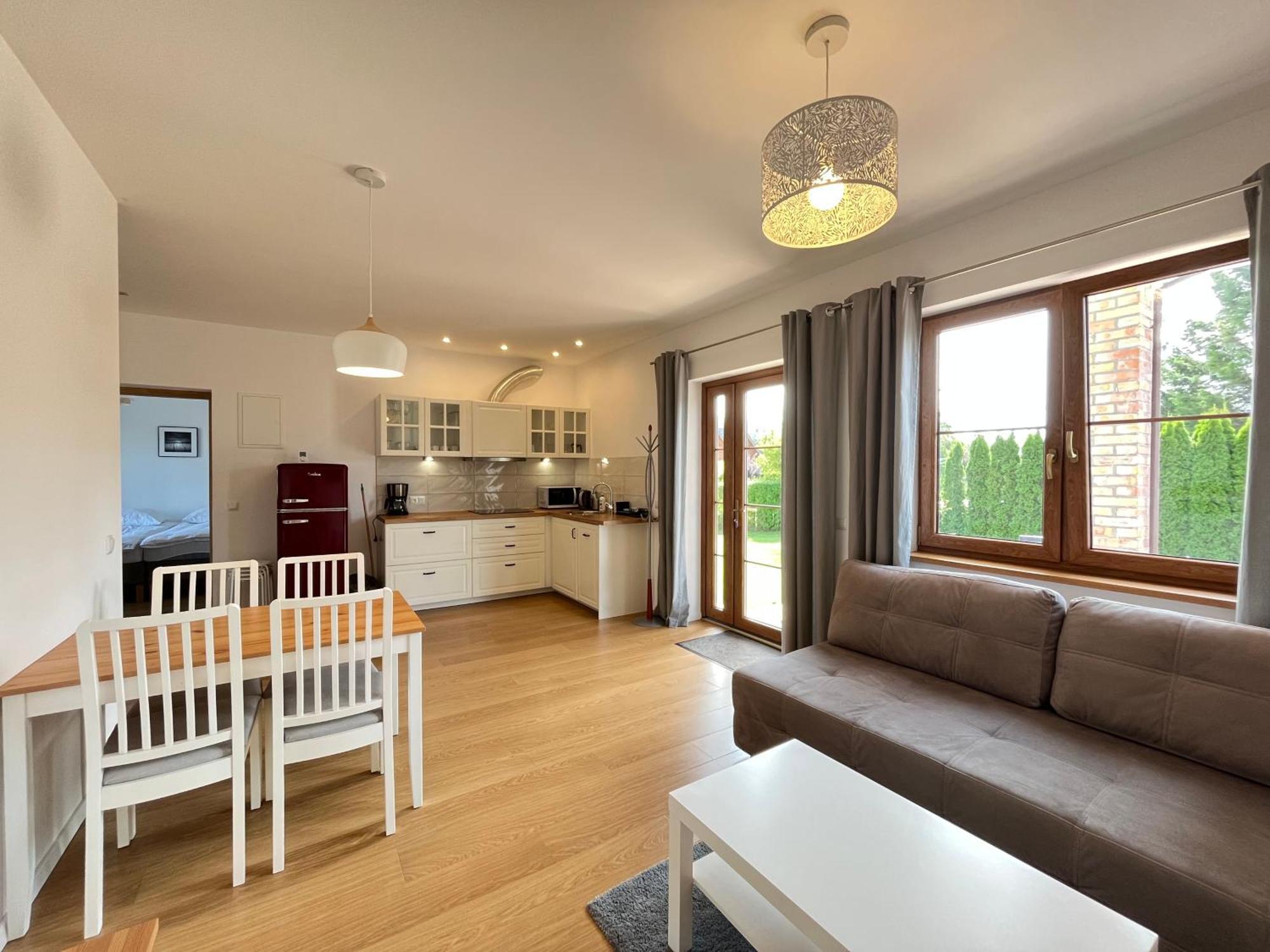 Apartament z ogrodem Sarbinowo Zewnętrze zdjęcie